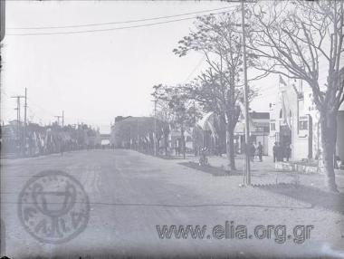 Πρώτη Διεθνής Έκθεσις Θεσσαλονίκης: άποψη του εκθεσιακού χώρου.