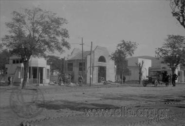 Πρώτη Διεθνής Έκθεσις Θεσσαλονίκης: κατασκευή περιπτέρου εταιριών 