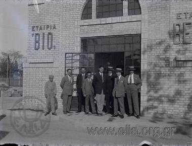 Πρώτη Διεθνής Έκθεσις Θεσσαλονίκης: το περίπτερο των εταιριών 