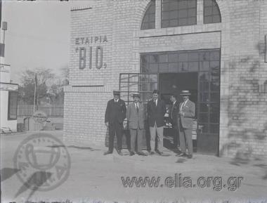 Πρώτη Διεθνής Έκθεσις Θεσσαλονίκης: το περίπτερο των εταιριών 