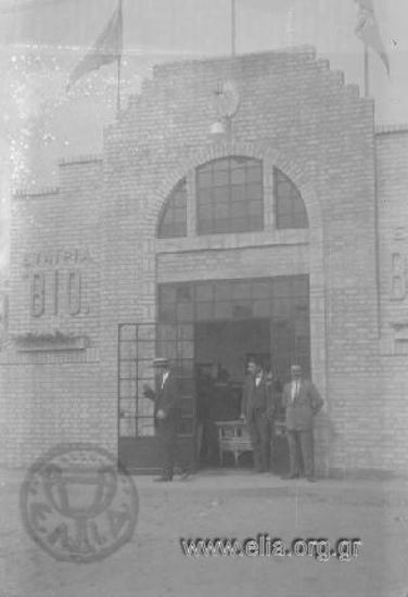 Πρώτη Διεθνής Έκθεσις Θεσσαλονίκης: το περίπτερο των εταιριών 