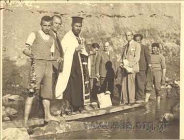 Επιμνημόσυνη δέηση για τον Παύλο Κουντουριώτη.