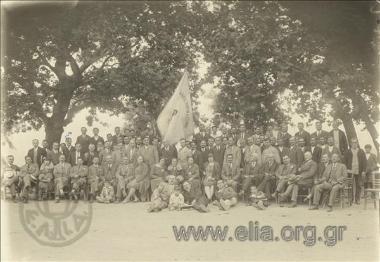 Group portrait of members of the Lokroi Union.
