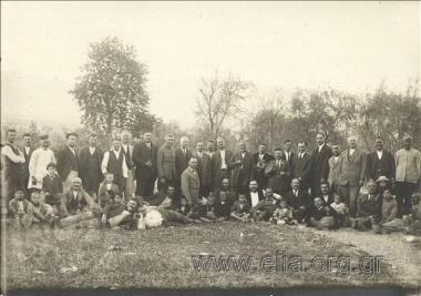 Members of the Dadia Hunting Association on an excursion .