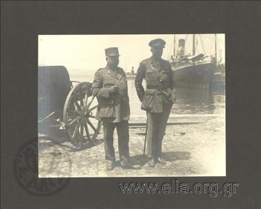 British General Bridges (commander of the Australian forces at the Dardanelles) and Field Marshal Leonidas Paraskevopoulos