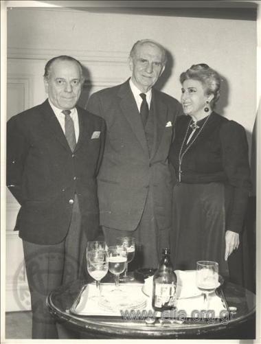 Alexis Minotis, Georgios Papandreou, Katina Paxinou