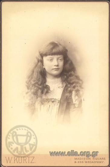 The teenage Eva Palmer