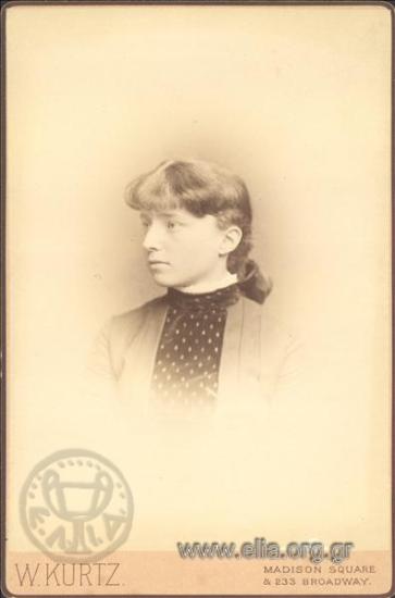 The teenage Eva Palmer