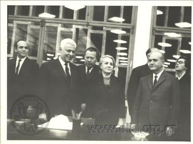 Η Άννα Σικελιανού σε εκδήλωση του Κολεγίου Αθηνών για το Μουσείο Σικελιανού.