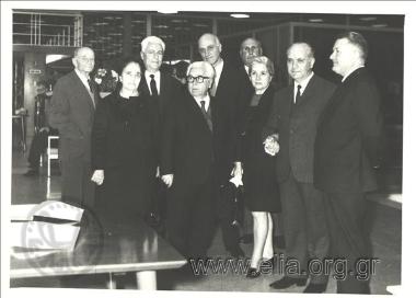 Η Άννα Σικελιανού σε εκδήλωση του Κολεγίου Αθηνών για το Μουσείο Σικελιανού.