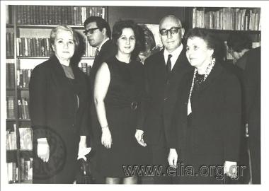 Η Άννα Σικελιανού σε εκδήλωση του Κολεγίου Αθηνών για το Μουσείο Σικελιανού.