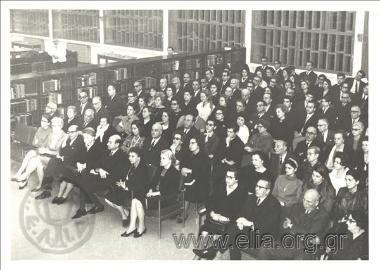 Η Άννα Σικελιανού σε εκδήλωση του Κολεγίου Αθηνών για το Μουσείο Σικελιανού.