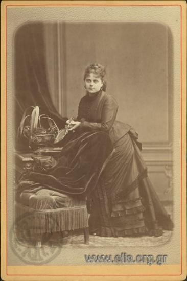 Portrait of a young woman.