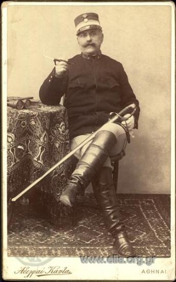 Ο υπολοχαγός του Πεζικού, Α. Μήτσας.