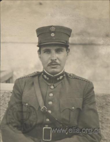 Stefanos G. Streit, Reserve Cadet of the Artillery.