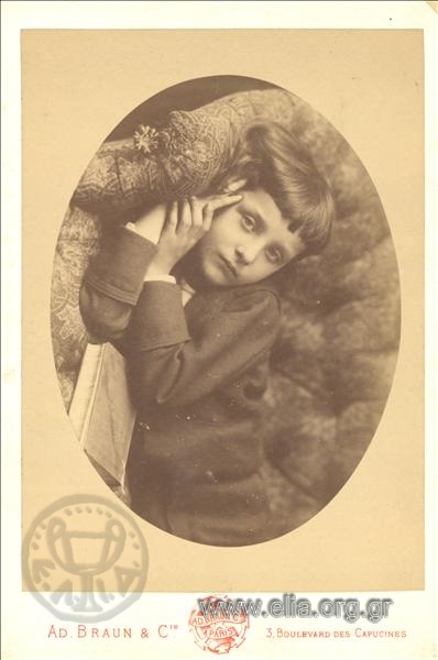 Ο Κωνσταντίνος Στ. Καραθεοδωρή σε ηλικία δέκα ετών.