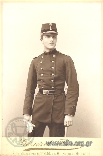 Ο Κωνσταντίνος Στ. Καραθεοδωρή με στρατιωτική στολή.
