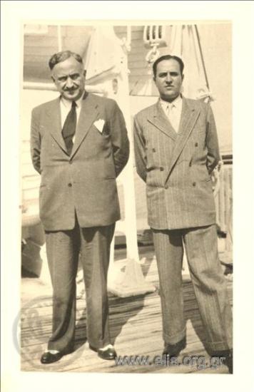 Θεόδωρος Τουρκοβασίλης και άνδρας.