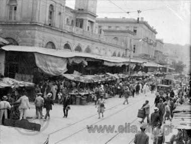 Athinas Street after the Asia Minor disaster