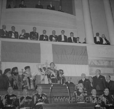Ορκομωσία Κωνσταντίνου στη Βουλή.