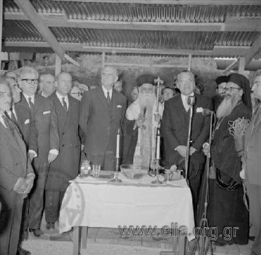 Περιοδεία του Γεωργίου Παπανδρέου με τον βασιλιά Κωνσταντίνο στη Θεσσαλονίκη.