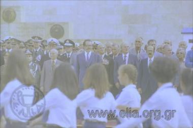 28η Οκτωβρίου, κατάθεση στεφάνων.