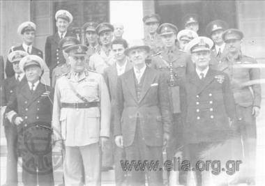 Liberation of the country, celebrations, speeches, parades, the hoisting of the Greek  flag on top of the Acropolis by G. Papandreou's 1st government. 