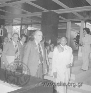 15 May. - Meeting of the Mediterranean socialist organizations chaired by PASOK leader Andreas Papandreou