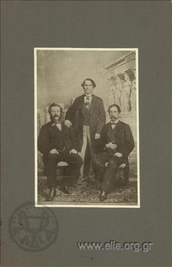 Αριστοτέλης Βαλαωρίτης, Στέφανος Παδοβάς και Κωνσταντίνος Λομβάρδος.