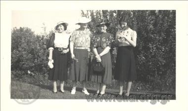 Group portrait of women.