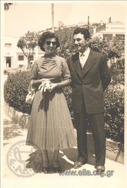 Giorgos Zois and a woman