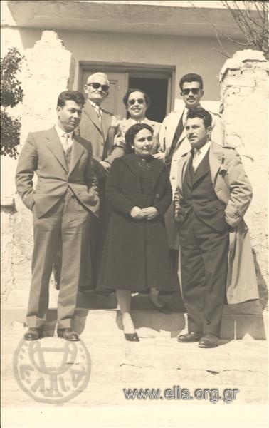 Giorgos Zois in a group portrait