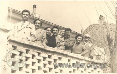 Giorgos Zois in a group portrait