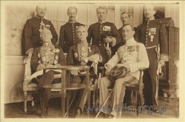 Georgios Karatzas and diplomats