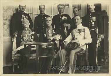 Georgios Karatzas and diplomats