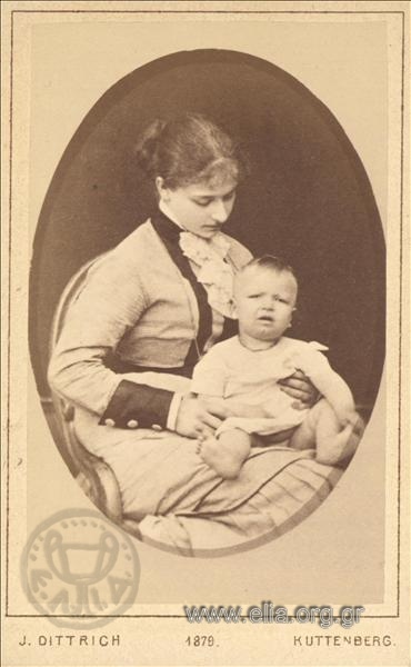 Woman with a baby