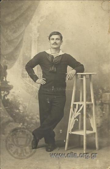 Portrait of a sailor.