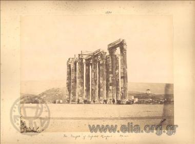 Ο ναός του Ολυμπίου Διός.