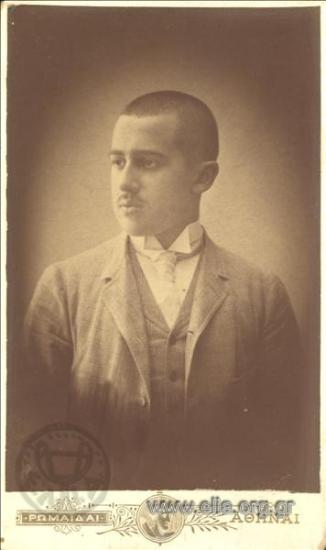 Miltiadis Μ. Negropontis, Law student at Berlin.
