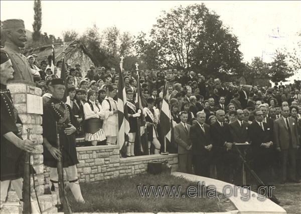 Memorial service for the warriors in the Macedonian war