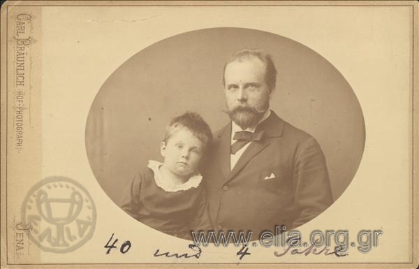 Thierry William Preyer and son, Axel Thiery Preyer.
