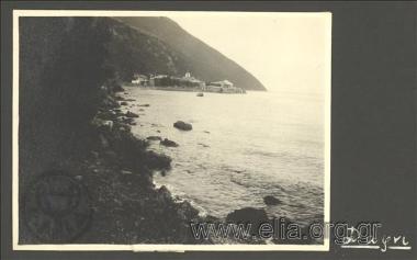 Άποψη της περιοχής Δάφνη. Ταξίδι στο Άγιον Όρος.