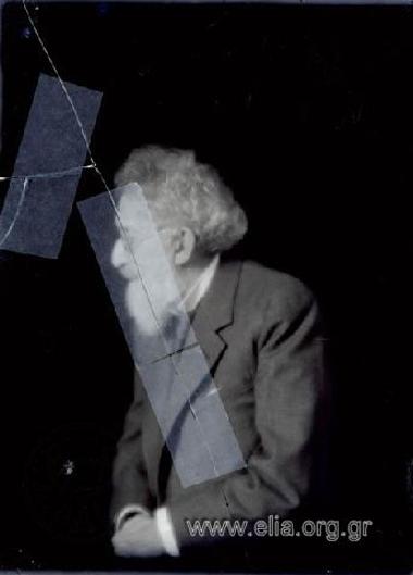 Portrait of an elderly man.