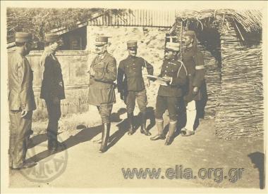 General  Leonidas Paraskevopoulos at his residence in Vaskioϊ.