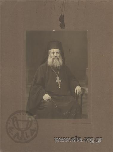 Ο σκευοφύλακας του Αγίου Όρους Σινά, Αρχιμανδρίτης Ιωακείμ Πετρογιάννης.