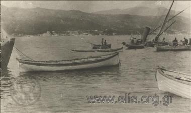 Sunk Turkish cruiser torpedoed by Italian s