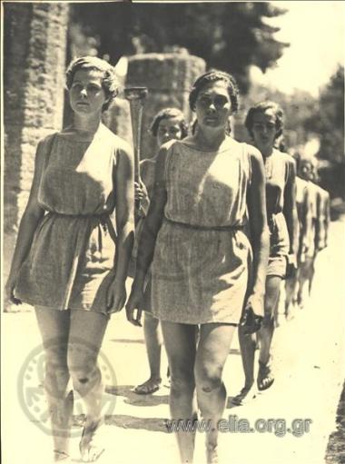 Αφή Ολυμπιακής φλόγας.