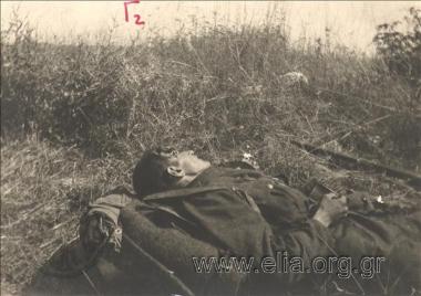 Έλληνας στρατιώτης νεκρός μετά τη μάχη του Κιλκίς.