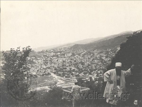 General view of the city, the Balkan Wars