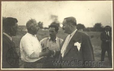 K. Kotzias at the inauguration of public works in Piraeus